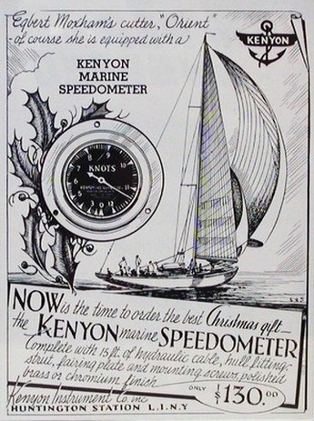 Kenyon Boat Speedometer