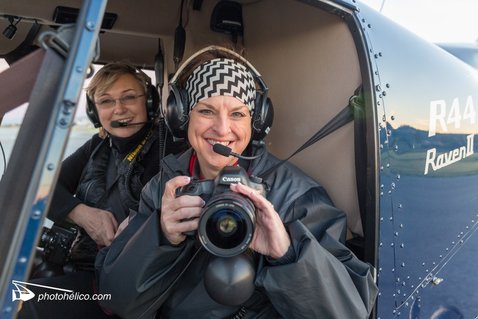 Denise Donnelly with Kenyon KS-6 gyro at 2017 PAPA Nightshoot